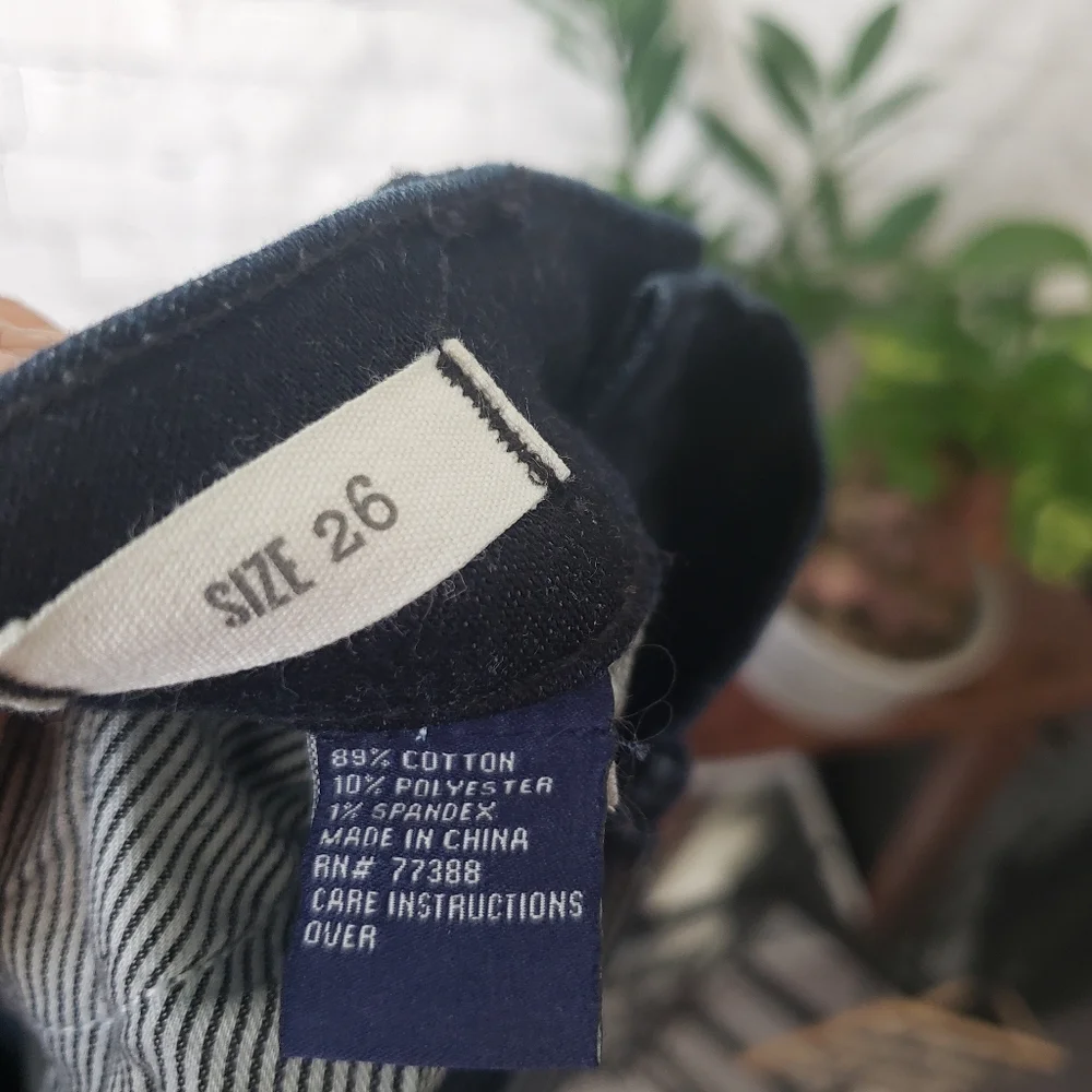Madewell Dark Wash Mid-Rise Jeggings size 26 - Picture 4 of 14